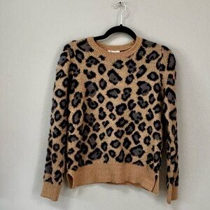 89th Madison cardigan Leopard